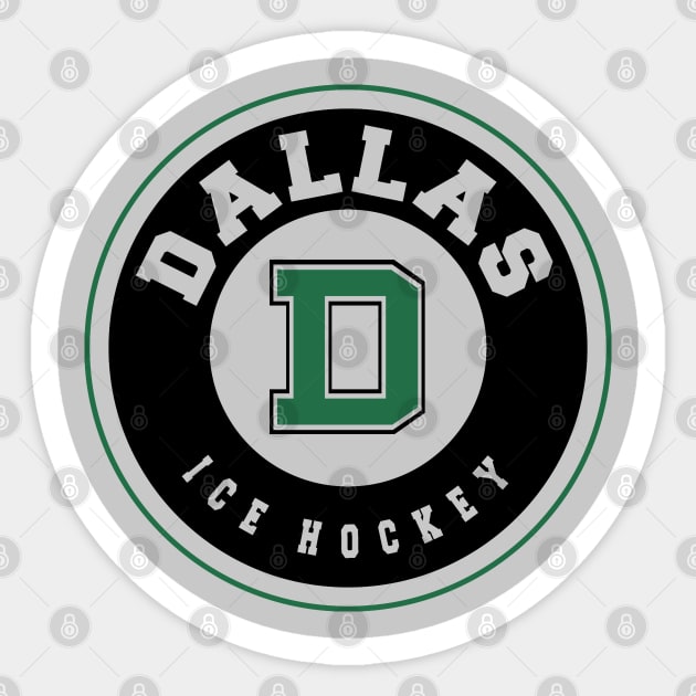 Dallas ice hockey Sticker by BVHstudio